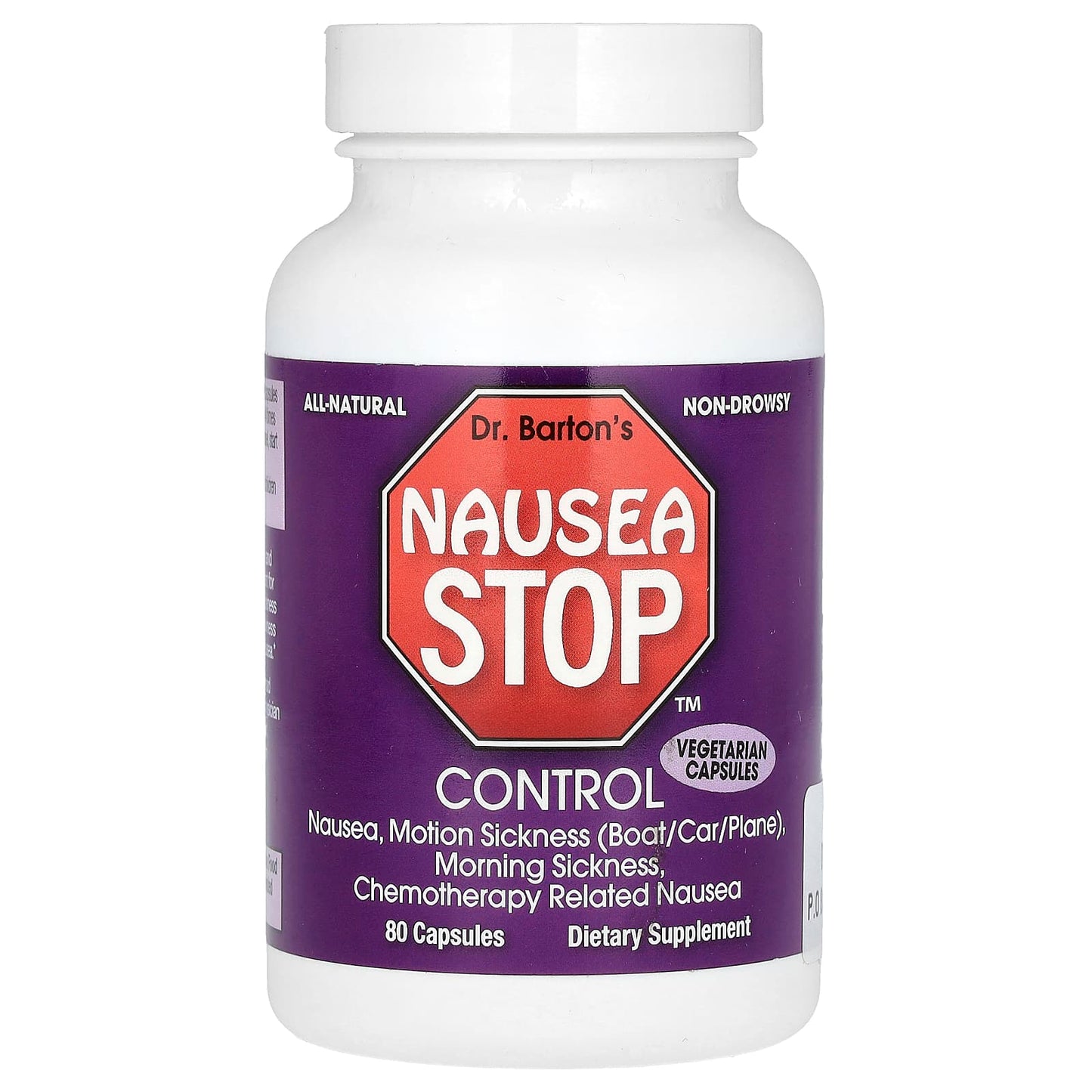 Dr. Barton's Nausea Control for Travel, Morning Sickness, and Chemotherapy Relief - Image 1