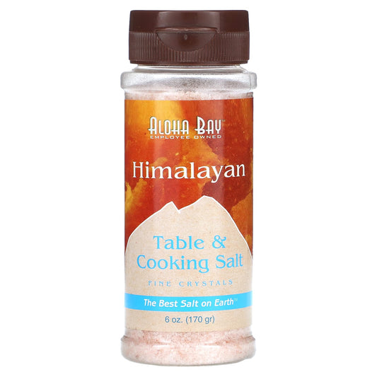 Himalayan Salt for Cooking and Wellness by Aloha Bay - 6 oz - Image 1