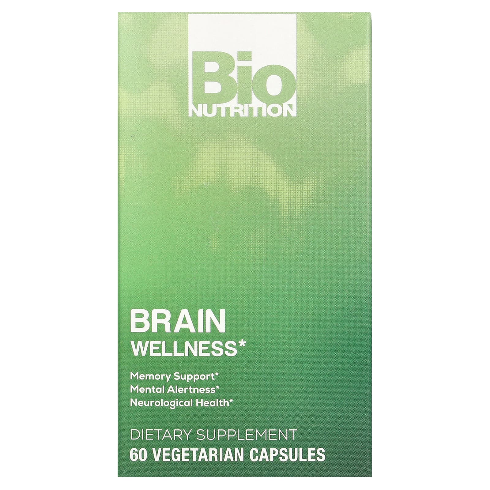 Boost Brain Wellness with Bio Nutrition's 60-Count Capsules - Image 1