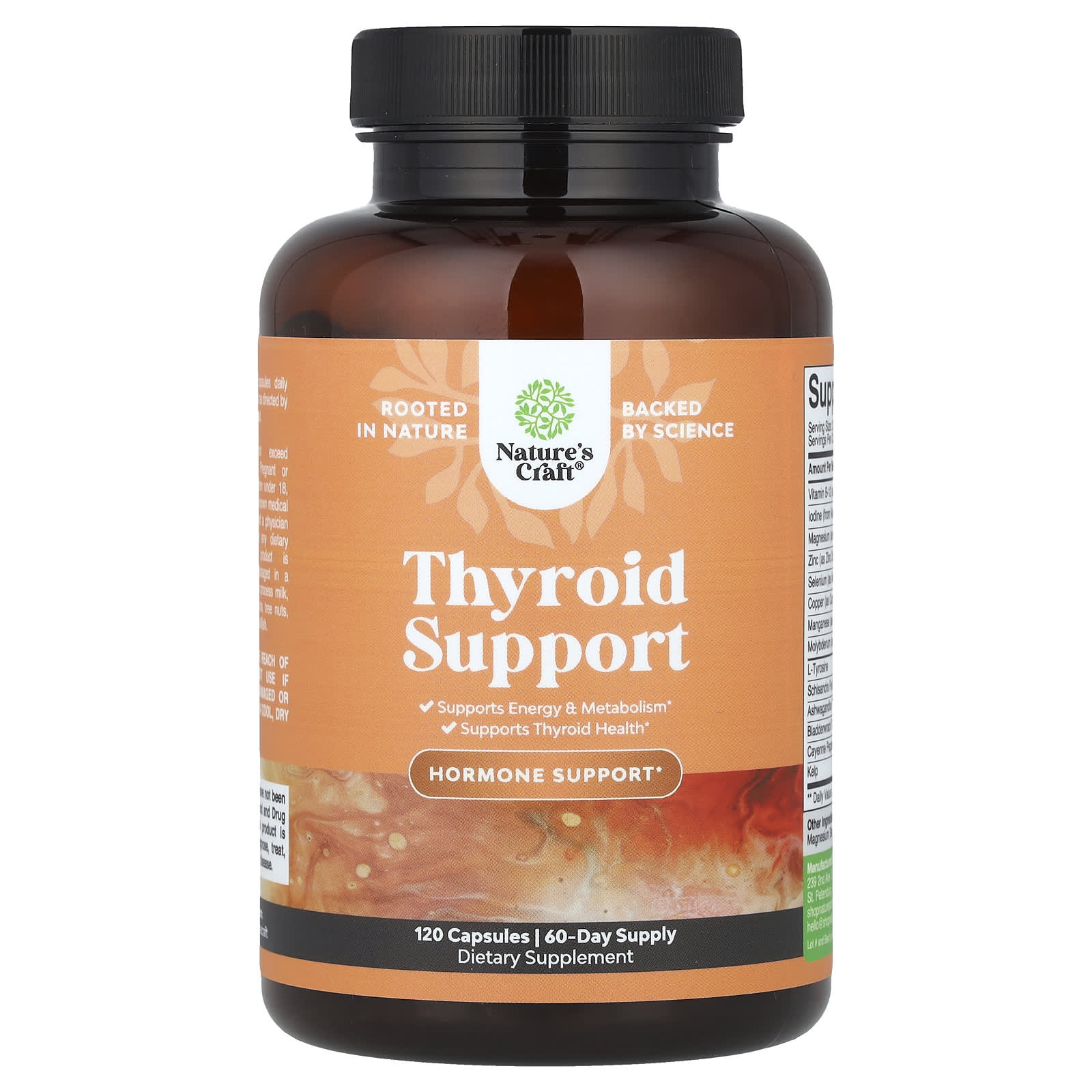 Nature's Craft, Thyroid Support , 120 Capsules - Image 1