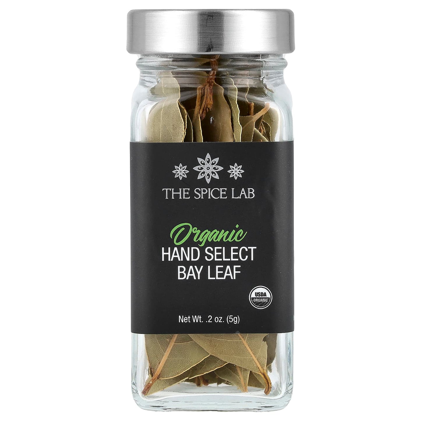 The Spice Lab, Organic Hand Select Bay Leaf, 0.2 oz (5 g) - Image 1