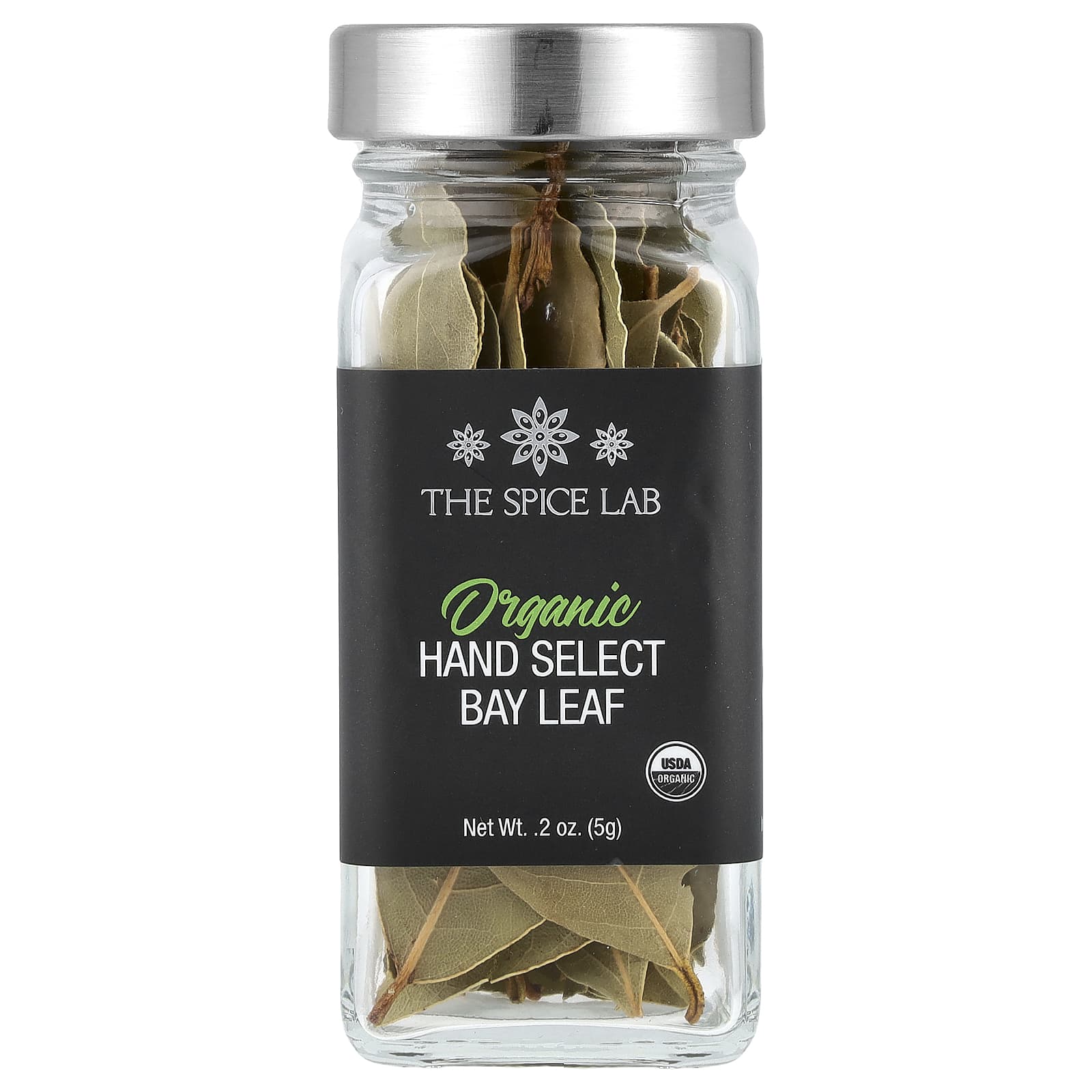 The Spice Lab, Organic Hand Select Bay Leaf, 0.2 oz (5 g) - Image 1