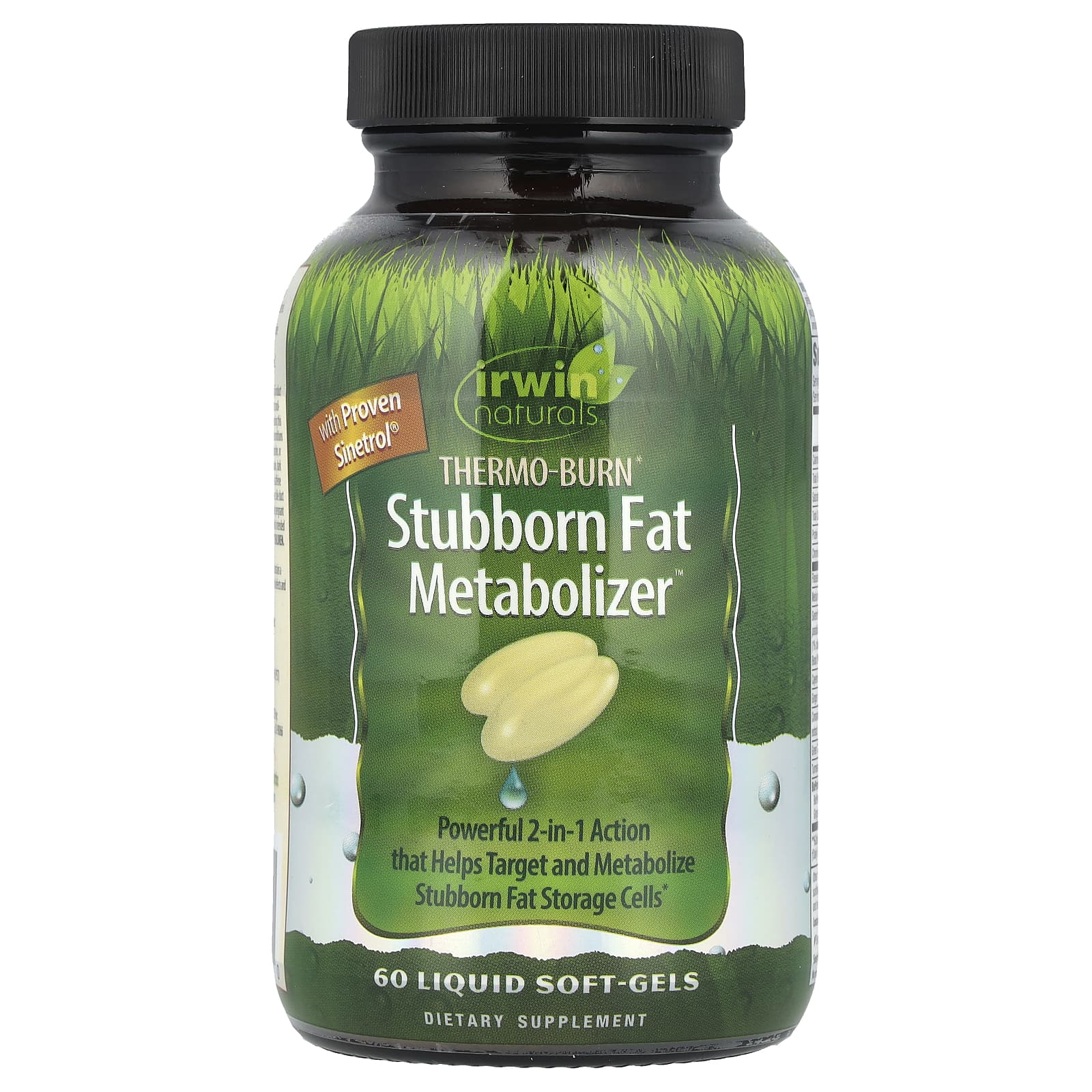Thermo-Burn Fat Metabolizer by Irwin Naturals - 60 Liquid Soft-Gels - Image 1