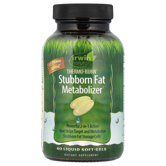 Thermo-Burn Fat Metabolizer by Irwin Naturals - 60 Liquid Soft-Gels - Image 1