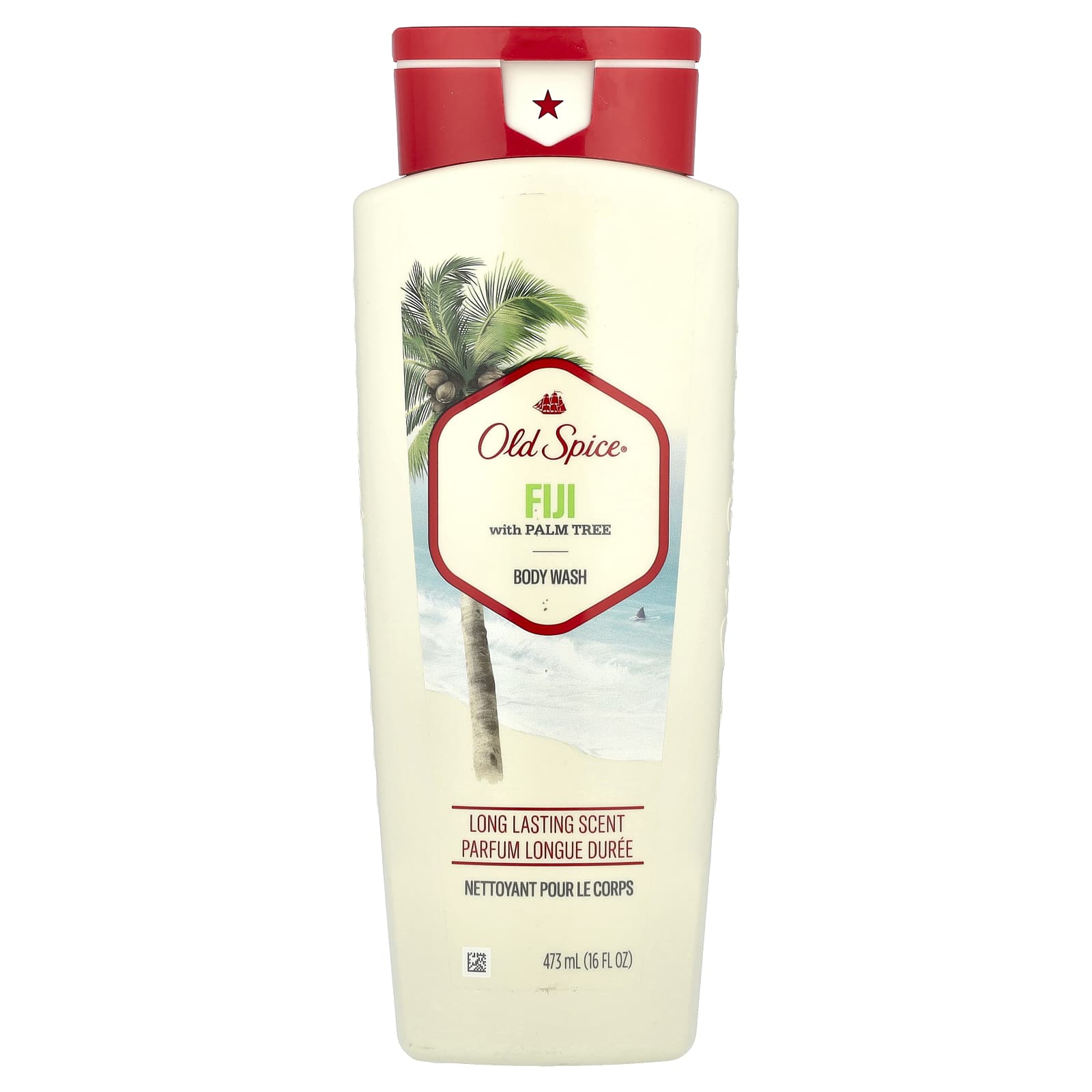 Old Spice, Body Wash, Fiji with Palm Tree, 16 fl oz (473 ml) - Image 1
