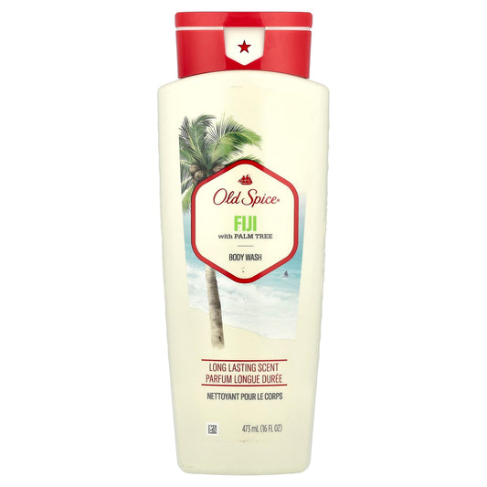 Old Spice, Body Wash, Fiji with Palm Tree, 16 fl oz (473 ml) - Image 1
