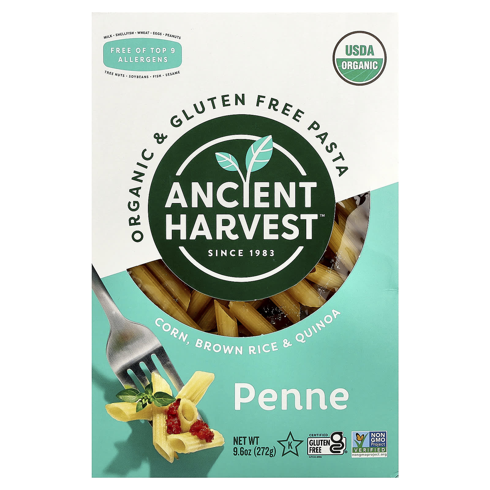 Ancient Harvest Organic Gluten-Free Penne Pasta 9.6 oz - Image 1