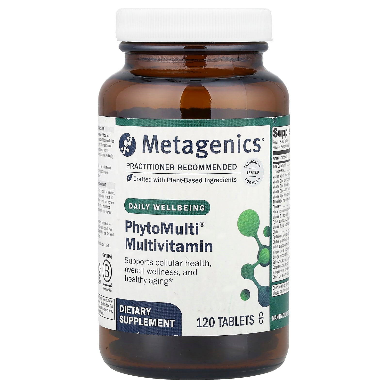 Metagenics, PhytoMulti® Multivitamin, 120 Tablets - Image 1
