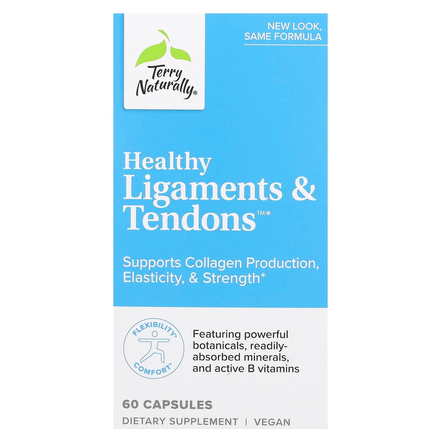 Terry Naturally, Healthy Ligaments & Tendons, 60 Capsules - Image 1