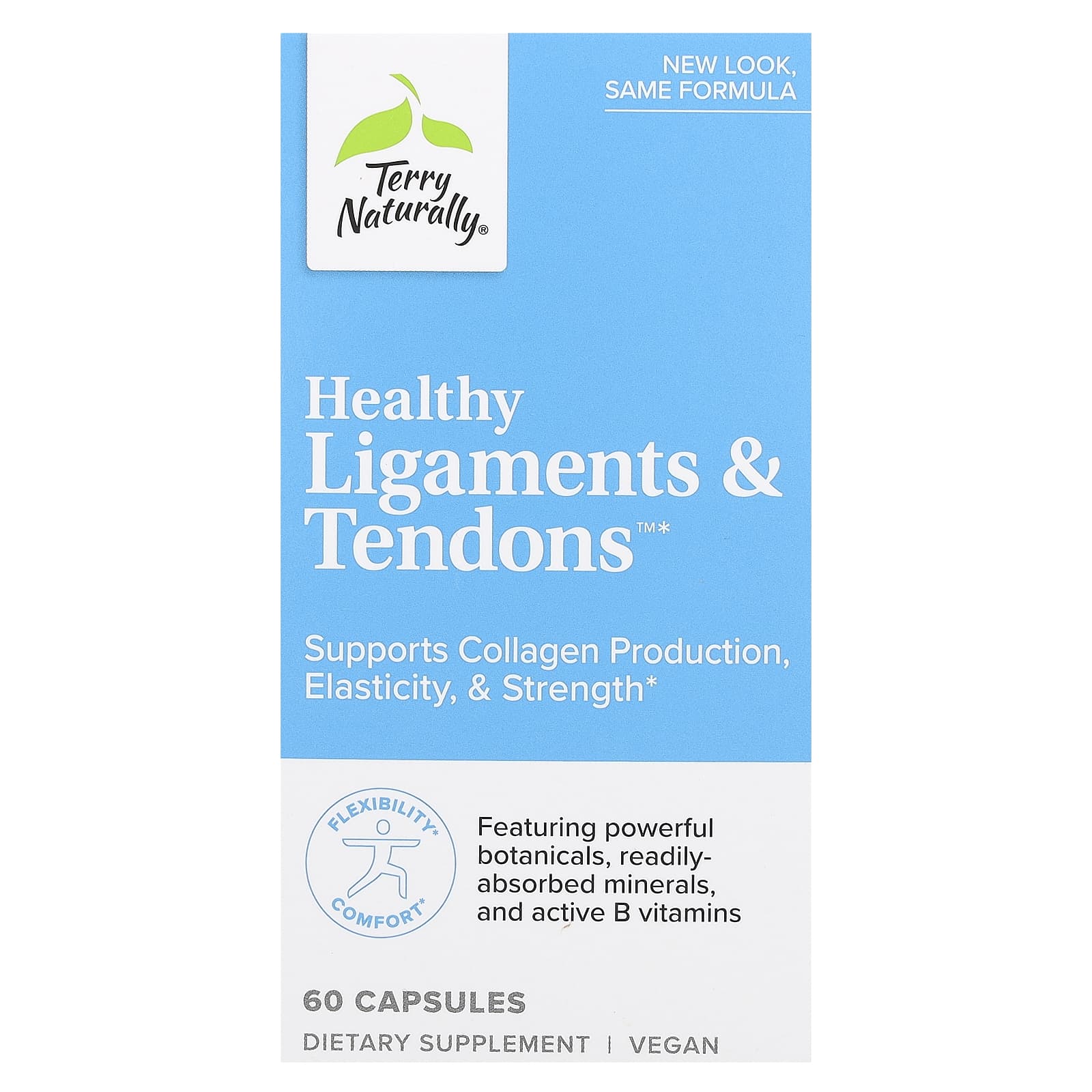 Terry Naturally, Healthy Ligaments & Tendons, 60 Capsules - Image 1