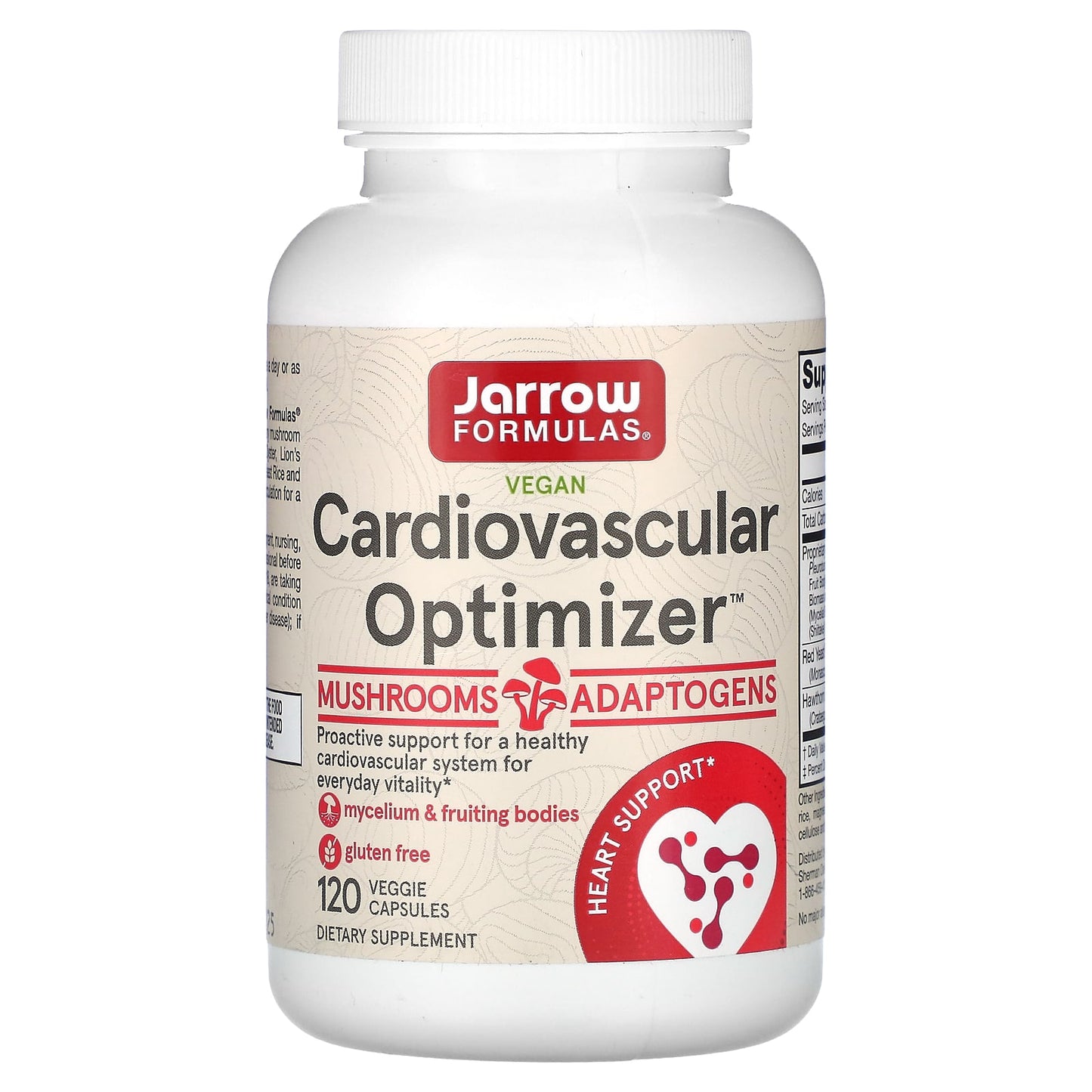 Heart Health Support with Jarrow Formulas Cardiovascular Optimizer - Image 1