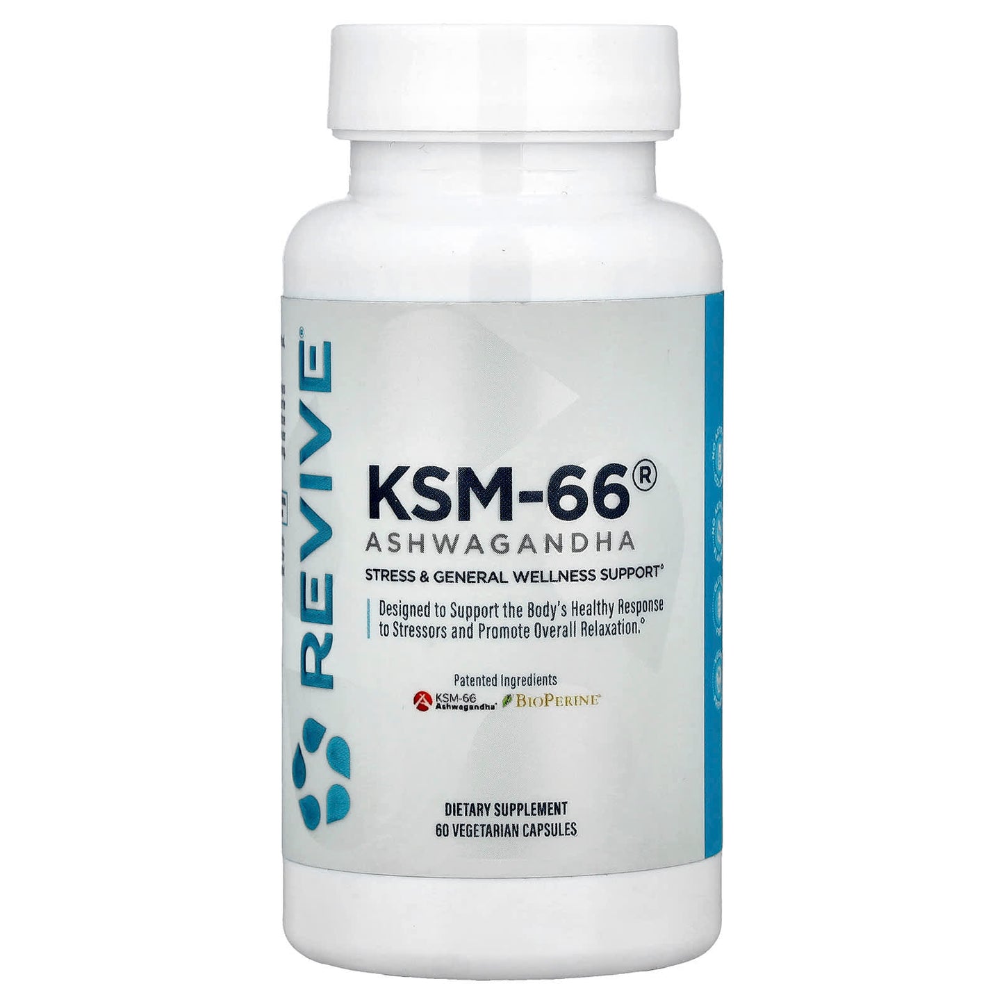 Revive, KSM-66® Ashwagandha , 60 Vegetarian Capsules - Image 1