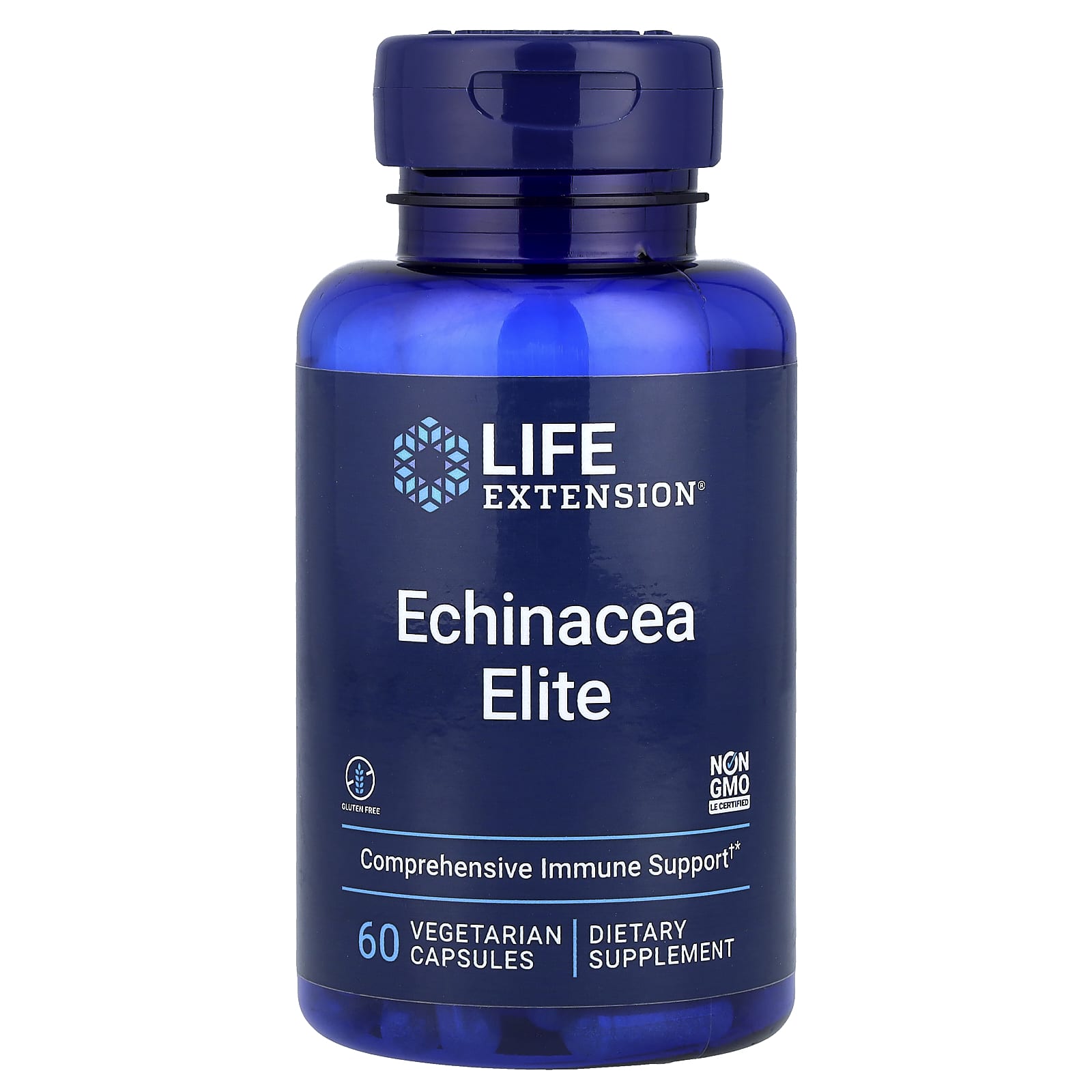 Life Extension, Echinacea Elite, 60 Vegetarian Capsules - Image 1