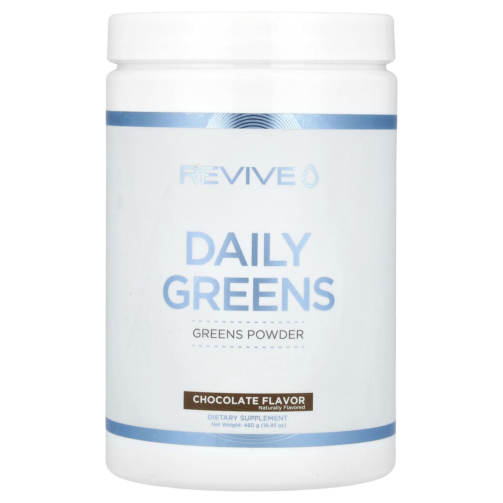 Revive, Daily Greens, Chocolate, 16.93 oz (480 g)