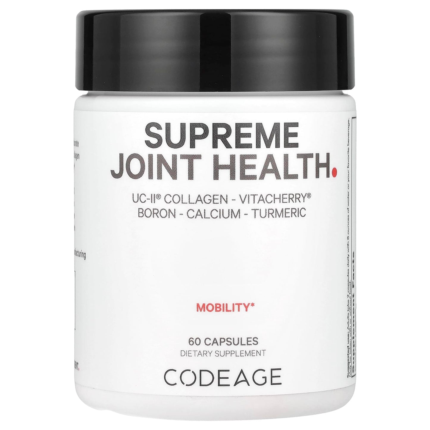 Supreme Joint Health Supplement by CodeAge - 60 Capsules - Image 1