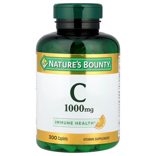 Nature's Bounty, Vitamin C, 1,000 mg, 300 Caplets - Image 1