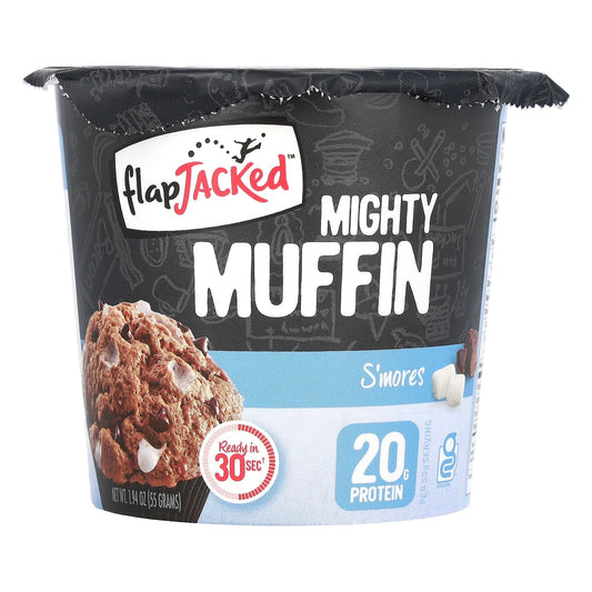 FlapJacked S'mores Mighty Muffin Protein Treat - Image 1