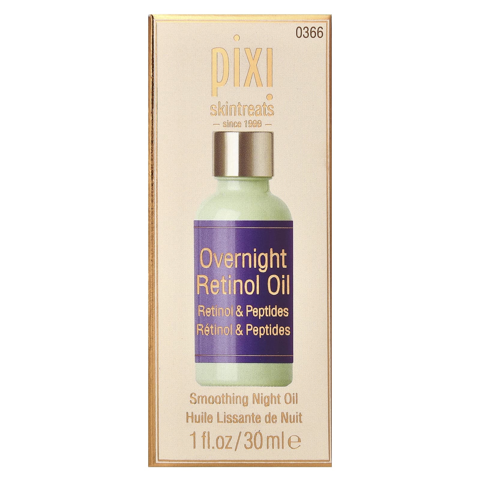 Pixi Beauty, Overnight Retinol Oil, Smoothing Night Oil, 1 fl oz (30 ml) - Image 2