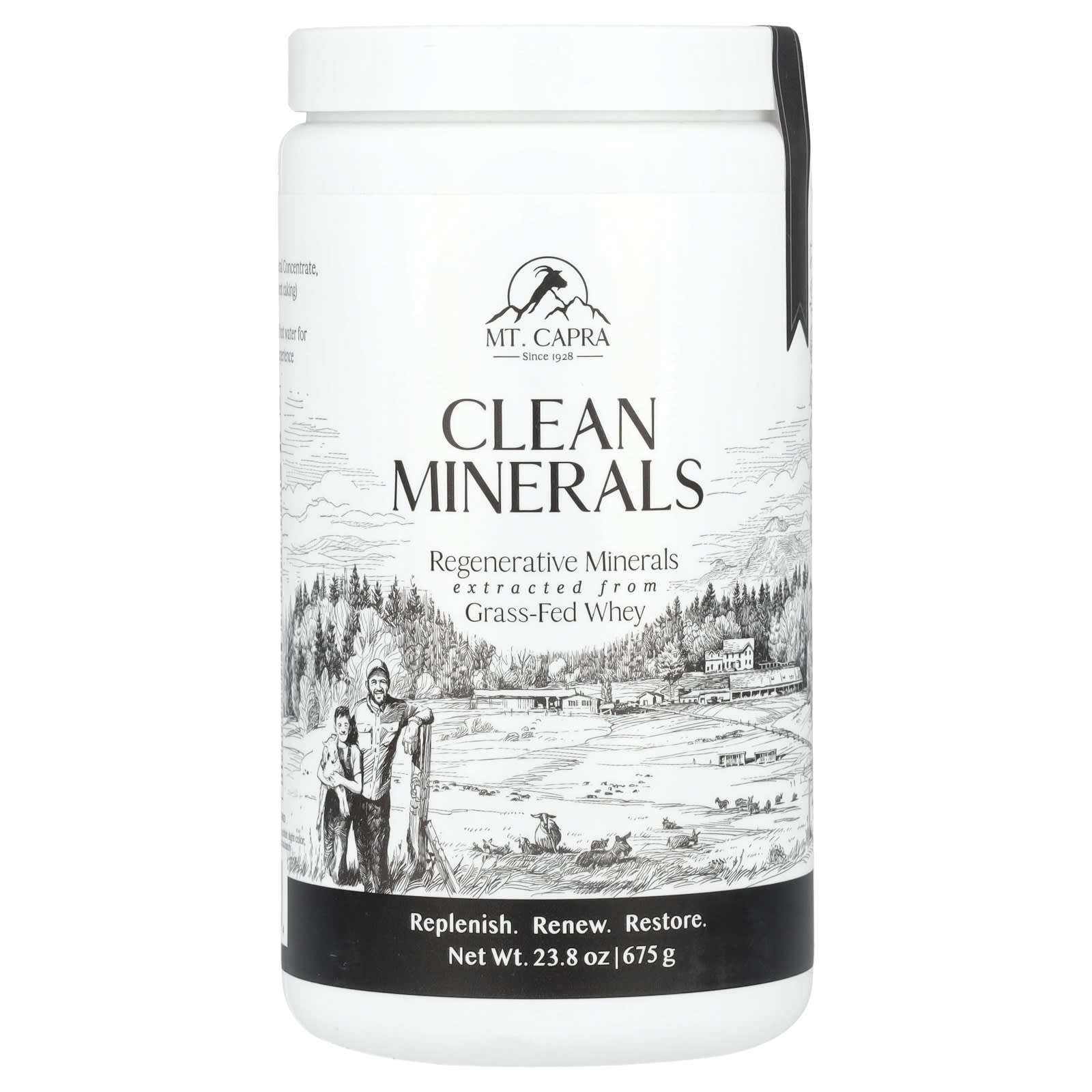 Mt. Capra, Clean Minerals, 23.8 oz (675 g) - Image 1
