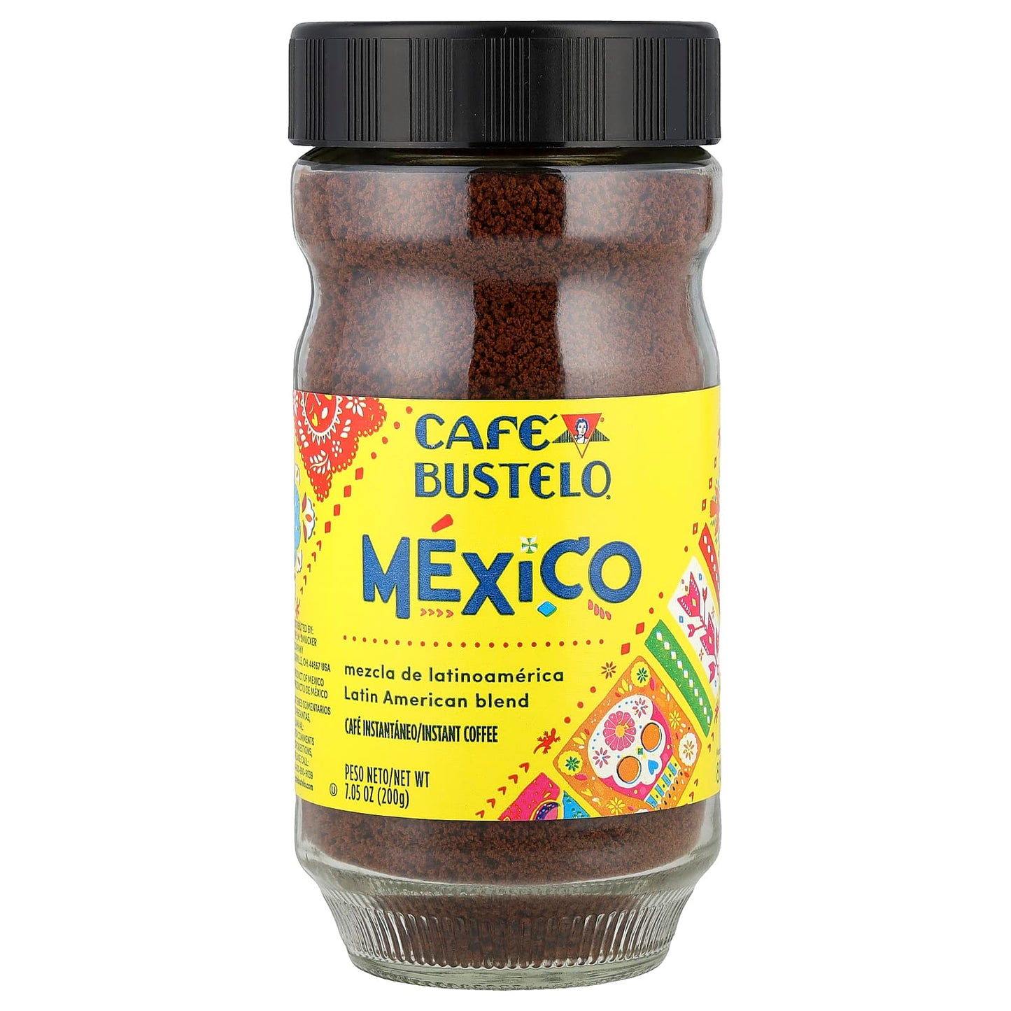Café Bustelo Instant Coffee, Latin American Blend, 7.05 oz (200g) - Image 1
