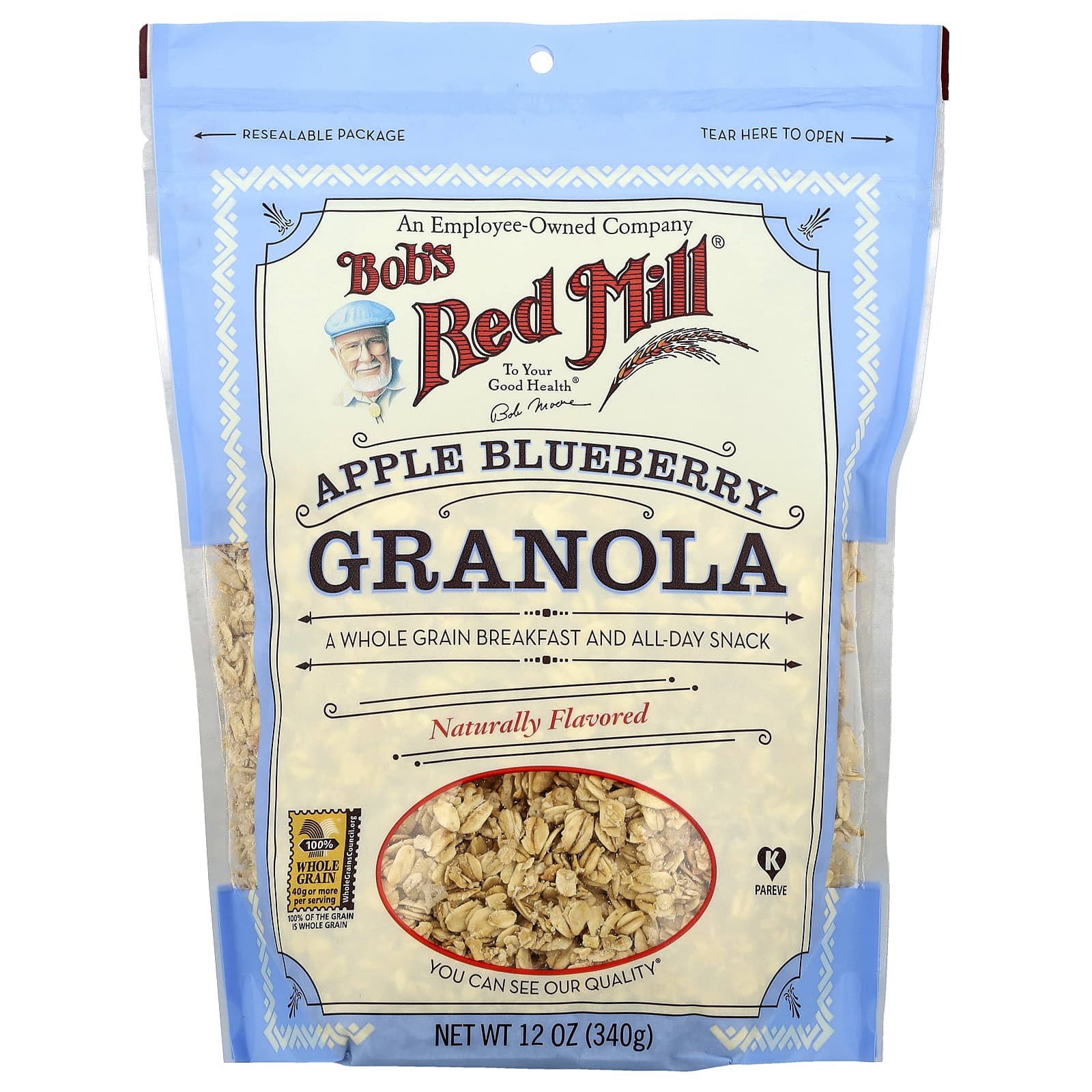 Whole Grain Apple Blueberry Granola by Bob's Red Mill - 12 oz - Image 1