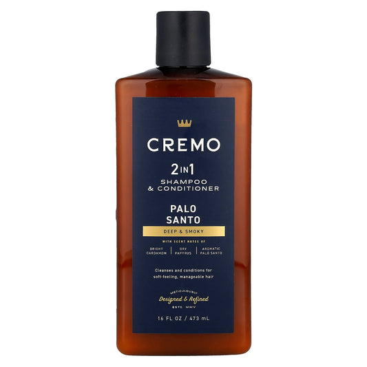 Palo Santo 2-in-1 Shampoo & Conditioner, 16 fl oz - Soft Hair, Manageable - Image 1
