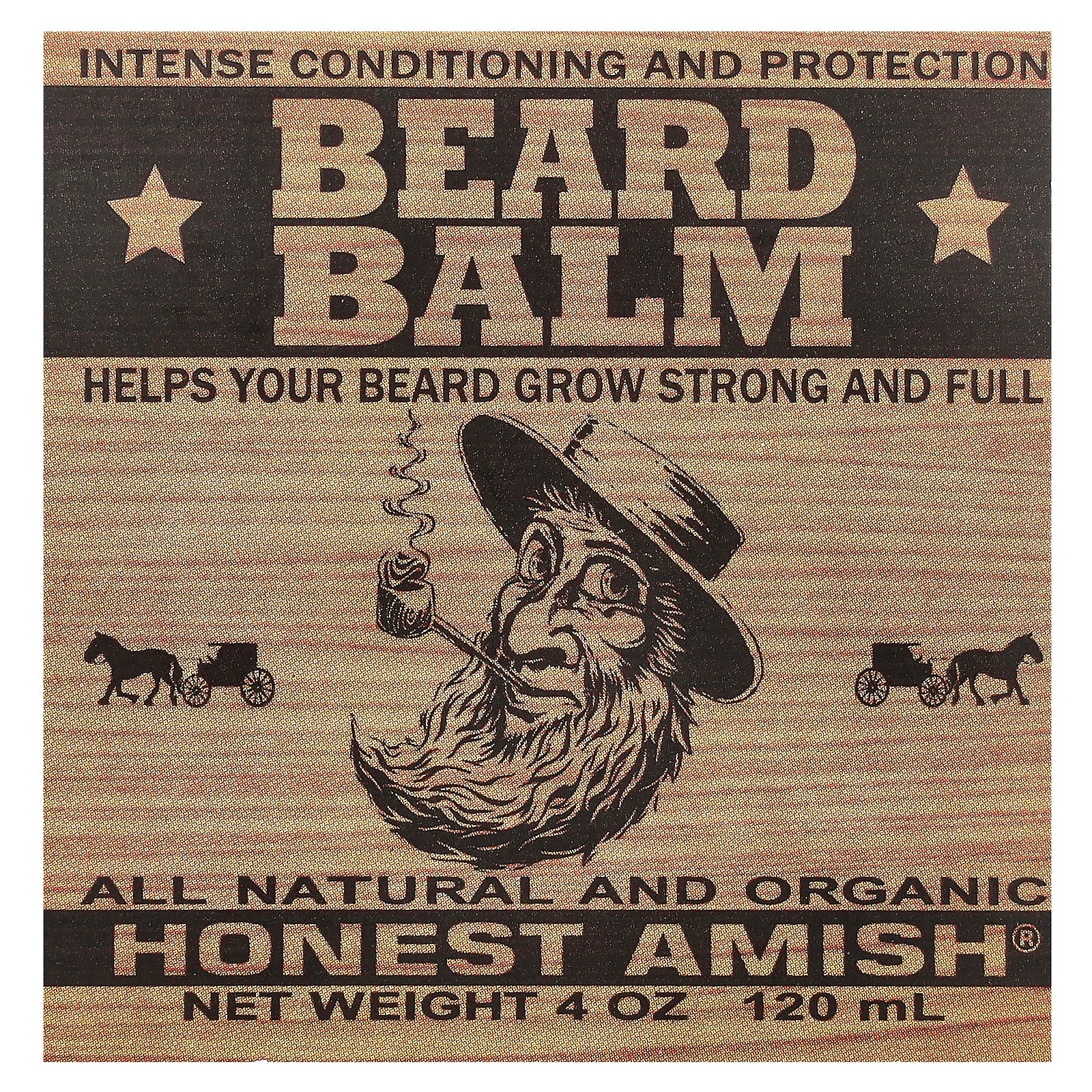 Honest Amish Beard Balm | Intense Conditioning & Protection - Image 2