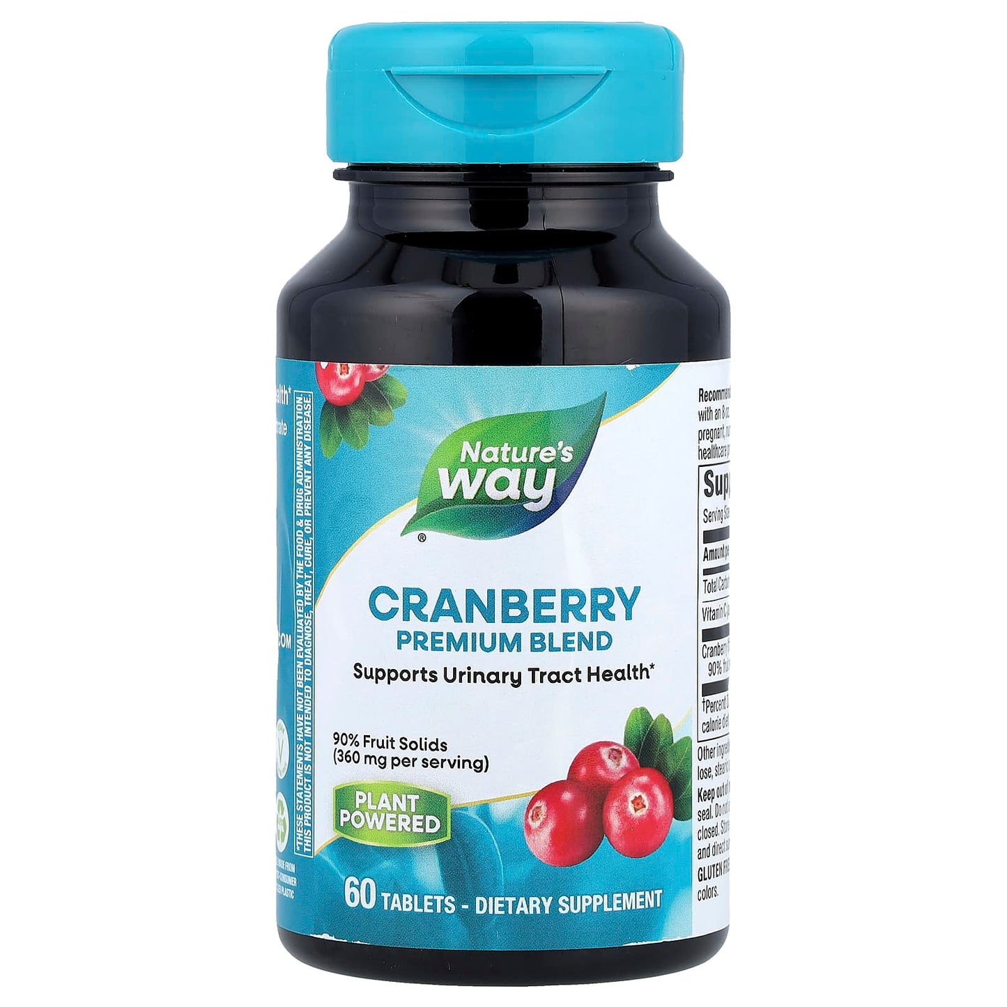 Nature's Way, Cranberry Premium Blend, 60 Tablets - Image 1