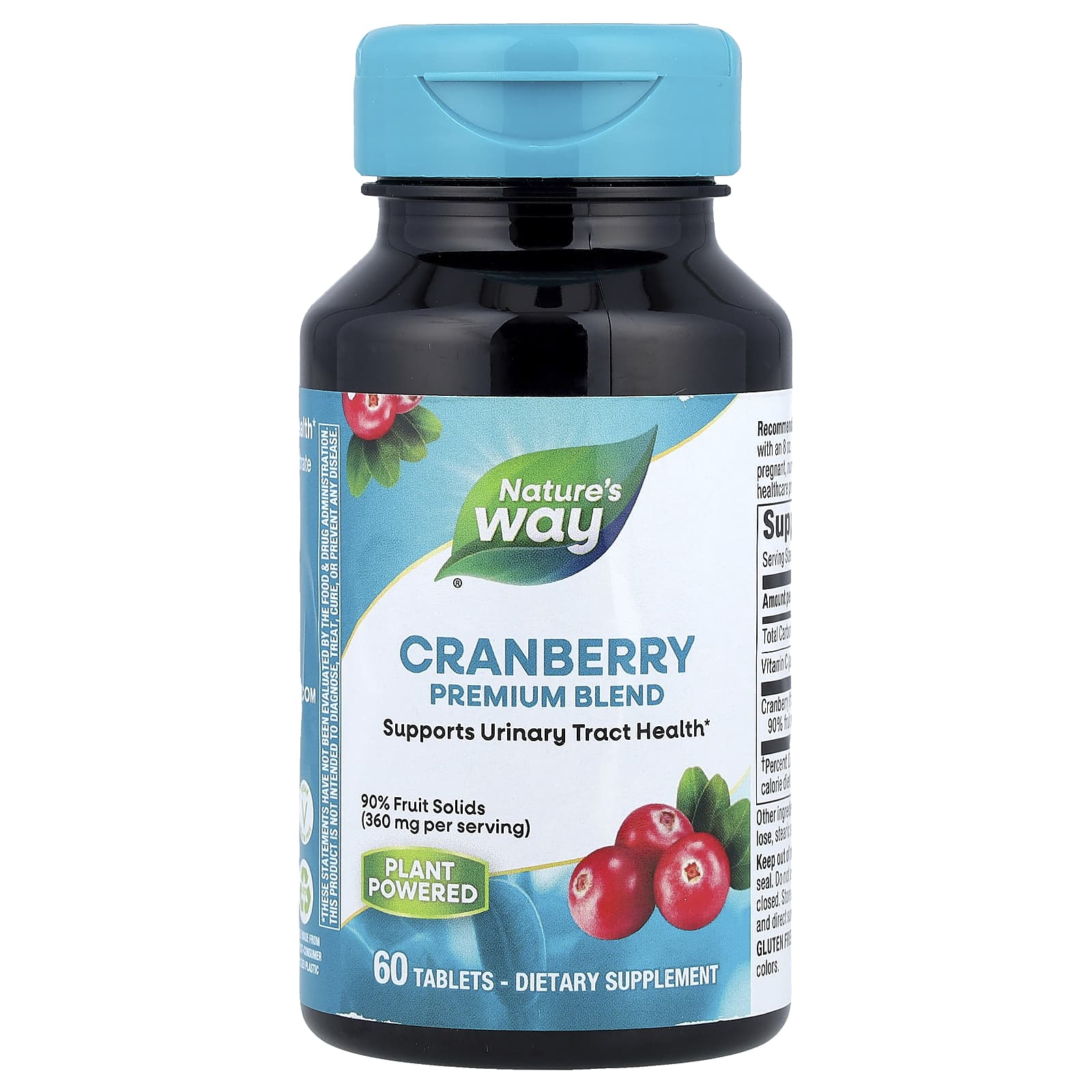 Nature's Way, Cranberry Premium Blend, 60 Tablets - Image 1