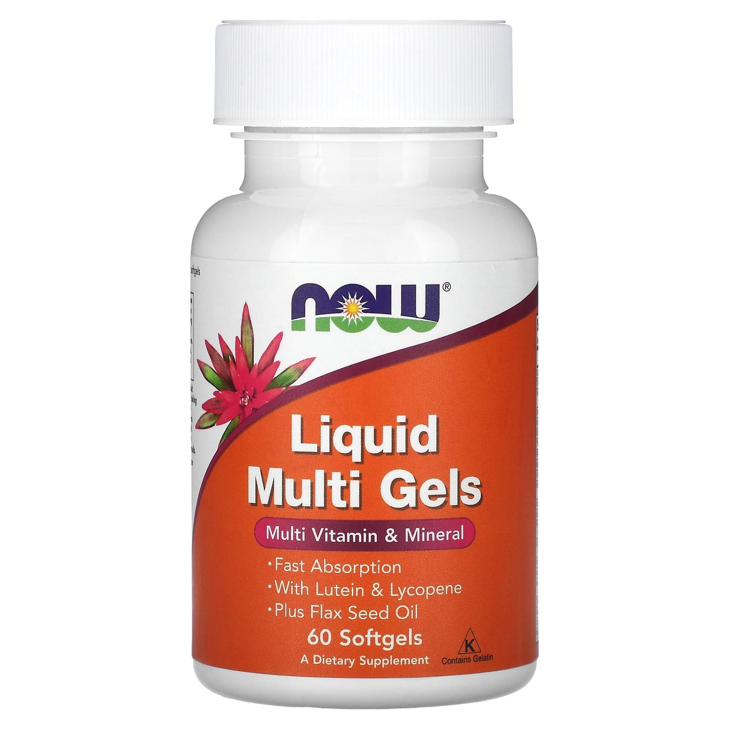 NOW Foods, Liquid Multi Gels, 60 Softgels - Image 1