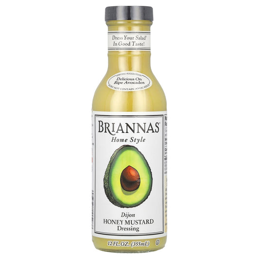 Dijon Honey Mustard Salad Dressing by Briannas, 12 fl oz - Image 1