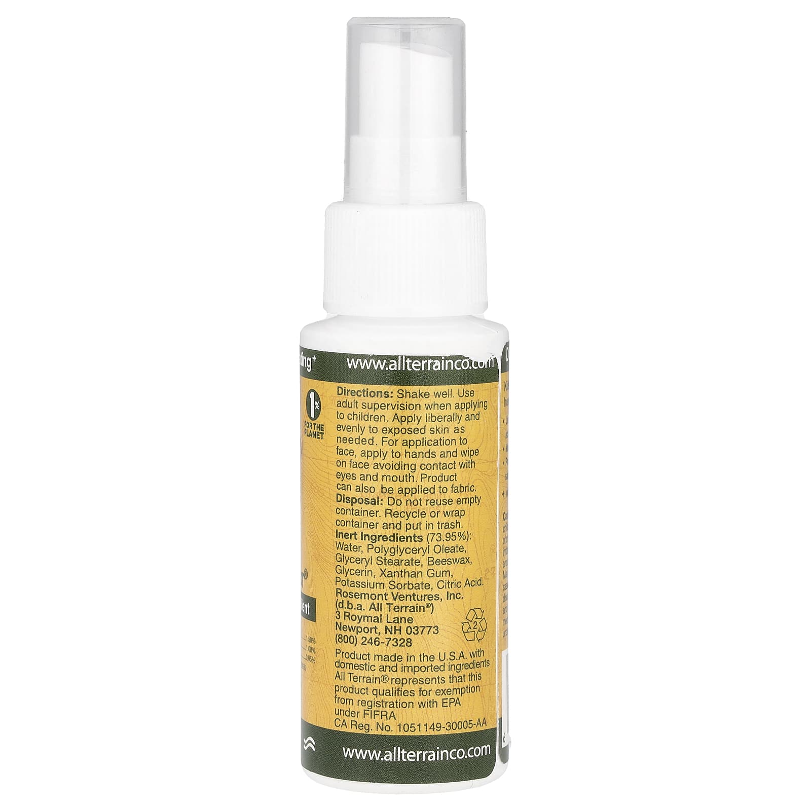 All Terrain Kids Natural Insect Repellent, 2.0 fl oz (59 ml) - DEET-Free & Safe - Image 2