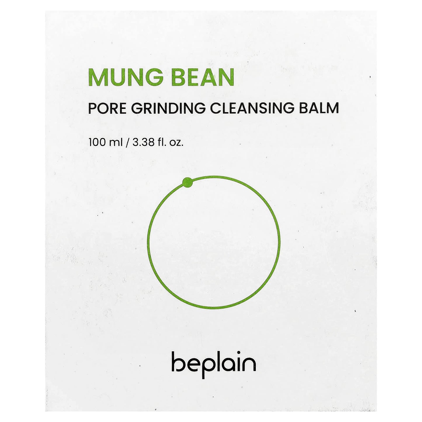 Beplain Mung Bean Pore Grinding Cleansing Balm, 3.38 fl oz (100 ml) - Image 2