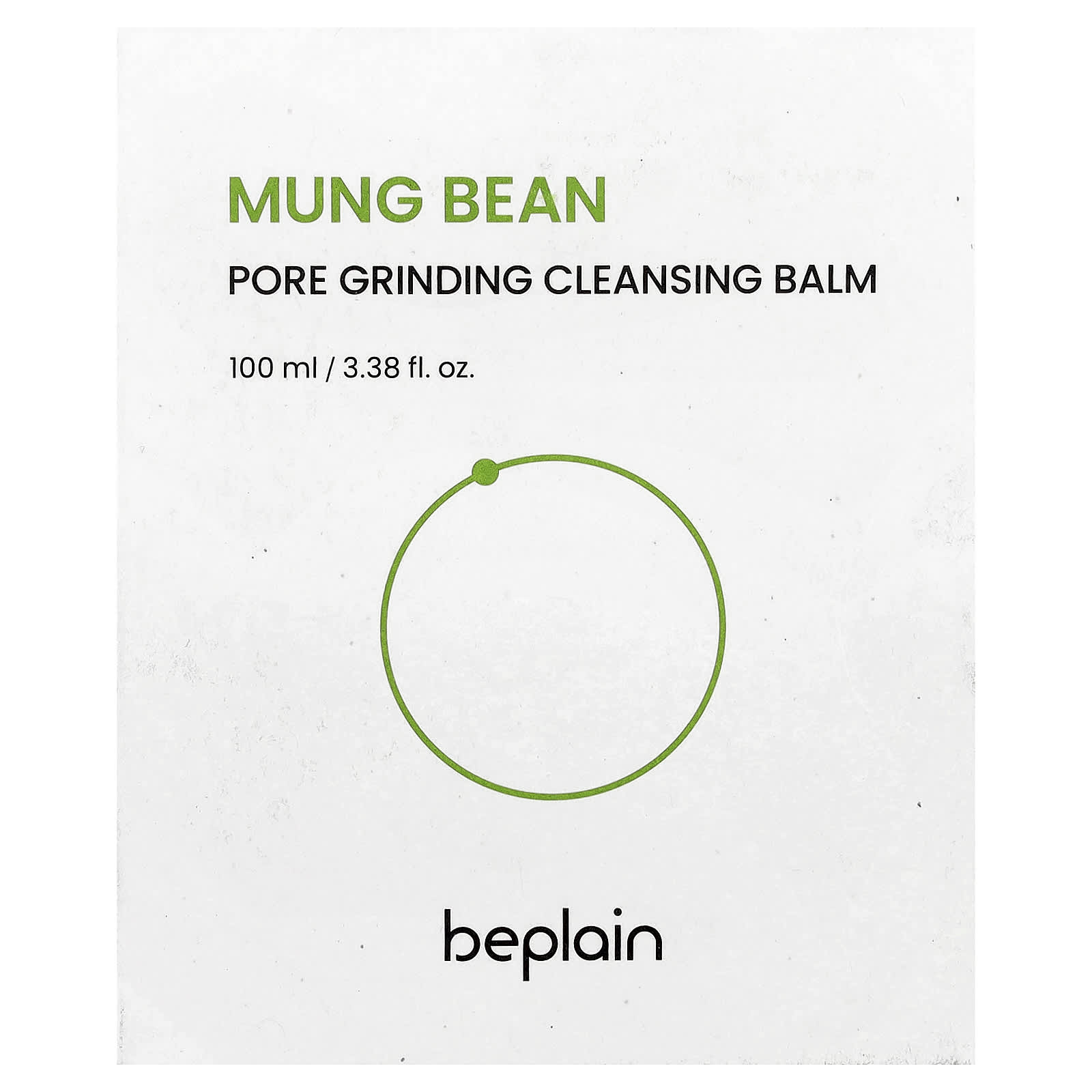 Beplain Mung Bean Pore Grinding Cleansing Balm, 3.38 fl oz (100 ml) - Image 2