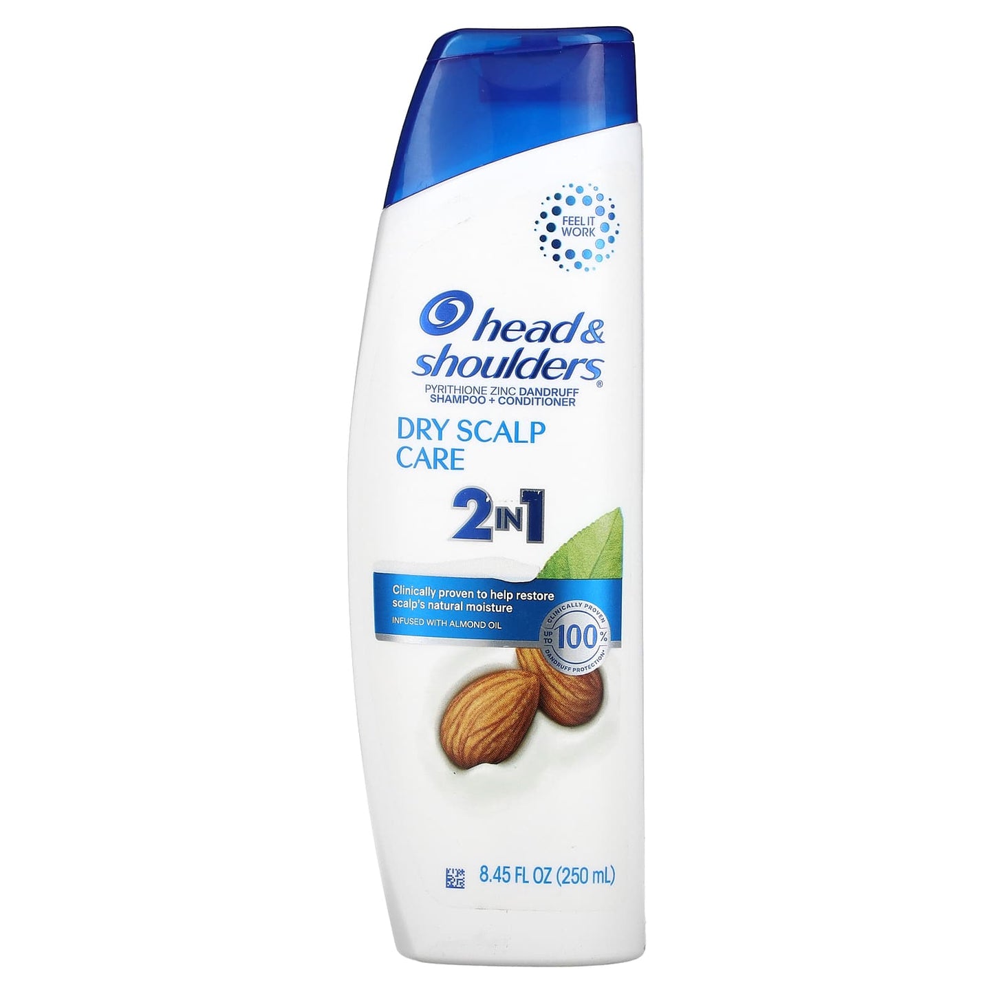 Dry Scalp Care 2 in 1 Shampoo & Conditioner with Almond Oil - 8.45 fl oz - Image 1