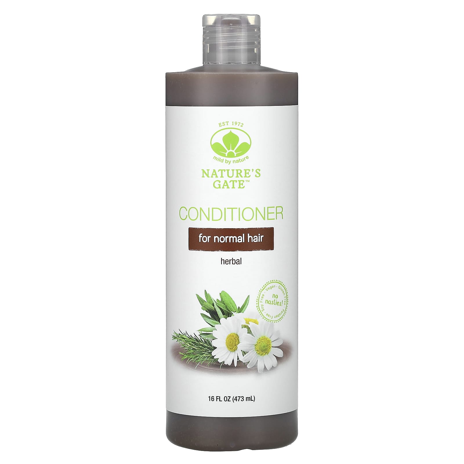 Natural Hair Care Conditioner for Normal Hair - Paraben Free, Vegan - Image 1