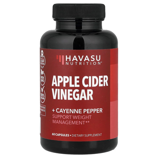 Havasu Apple Cider Vinegar Weight Management Supplement 60 Capsules - Image 1