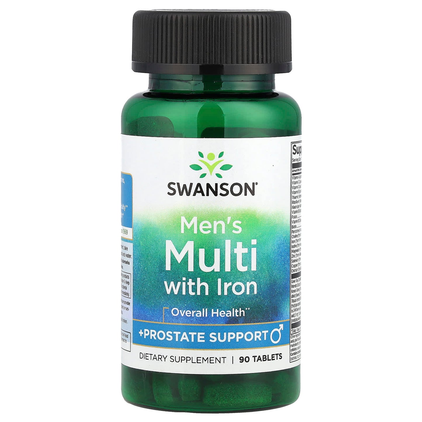 Swanson, Men's Multi With Iron, 90 Tablets - Image 1