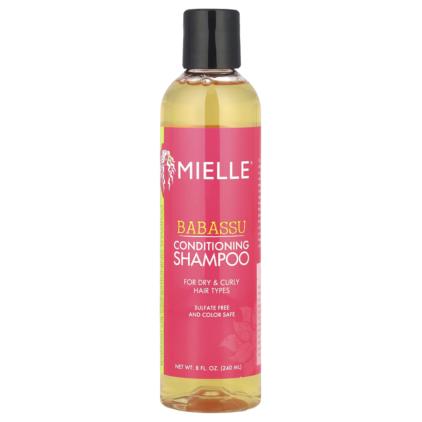 Mielle, Conditioning Shampoo, For Dry & Curly Hair Types, Babassu, 8  fl oz (240 ml) - Image 1