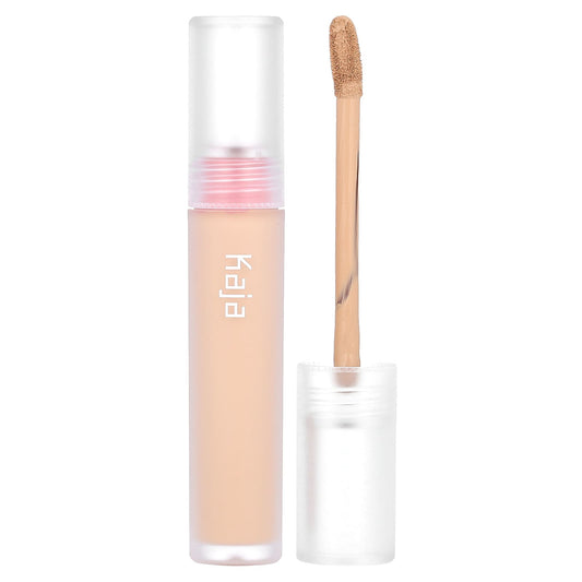 Kaja Don't Settle Concealer, 06 Boba Tea, 0.24 oz, Lightweight Coverage - Image 1