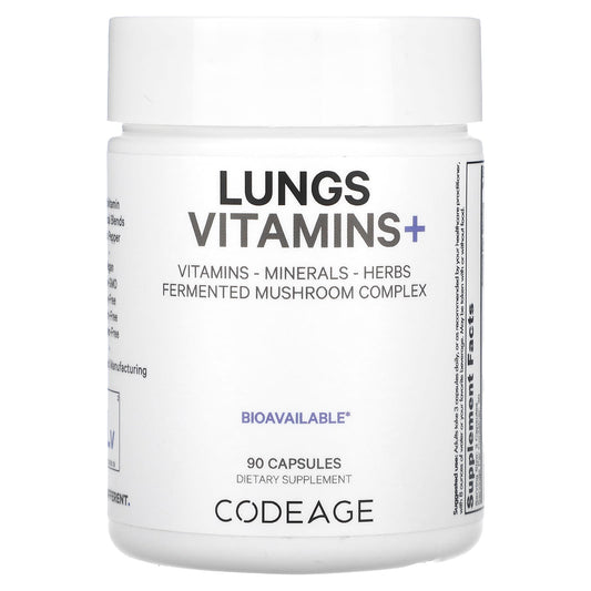 CodeAge Lungs Vitamins+ - Boost Immune System & Respiratory Health - Image 1