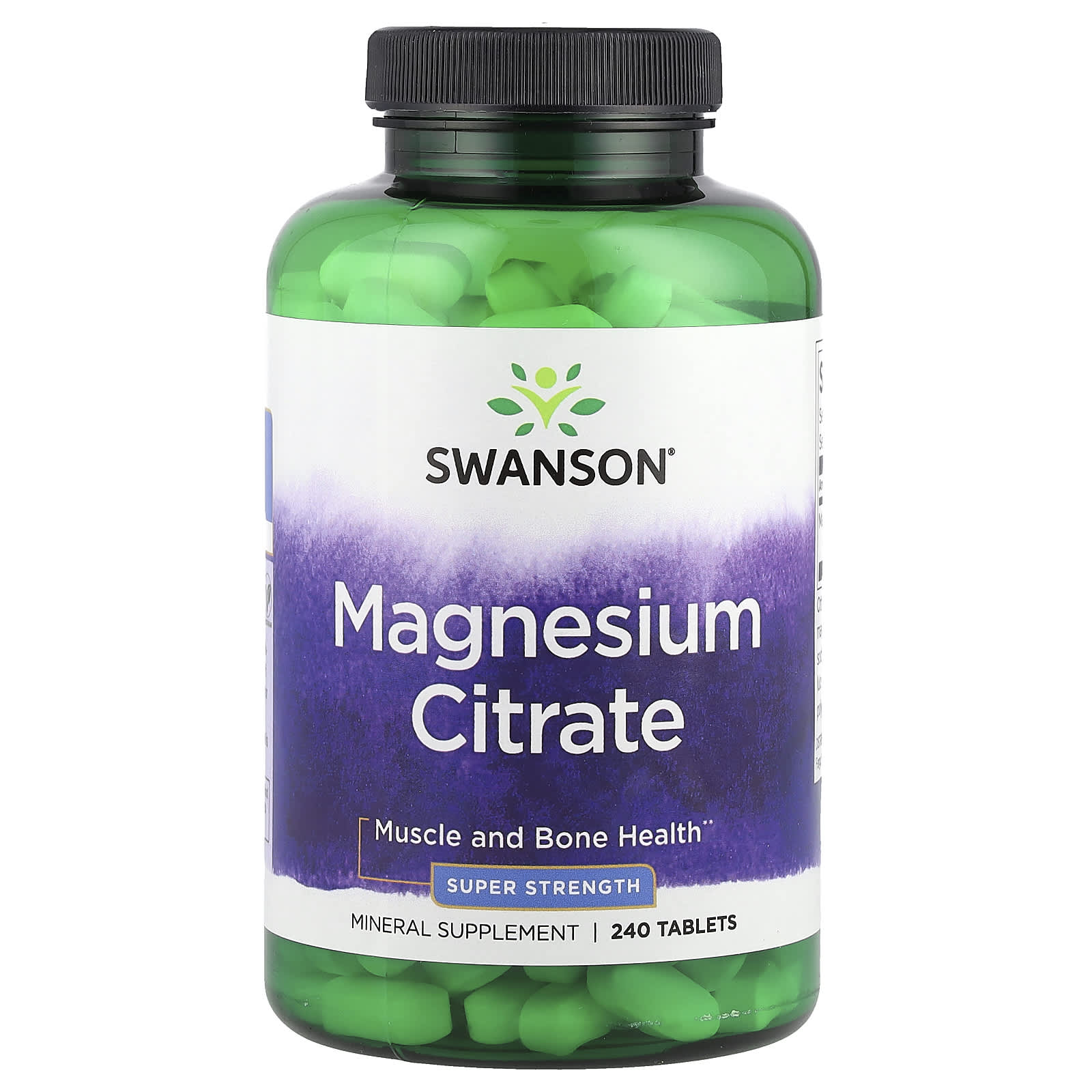 Swanson, Magnesium Citrate, 240 Tablets - Image 1