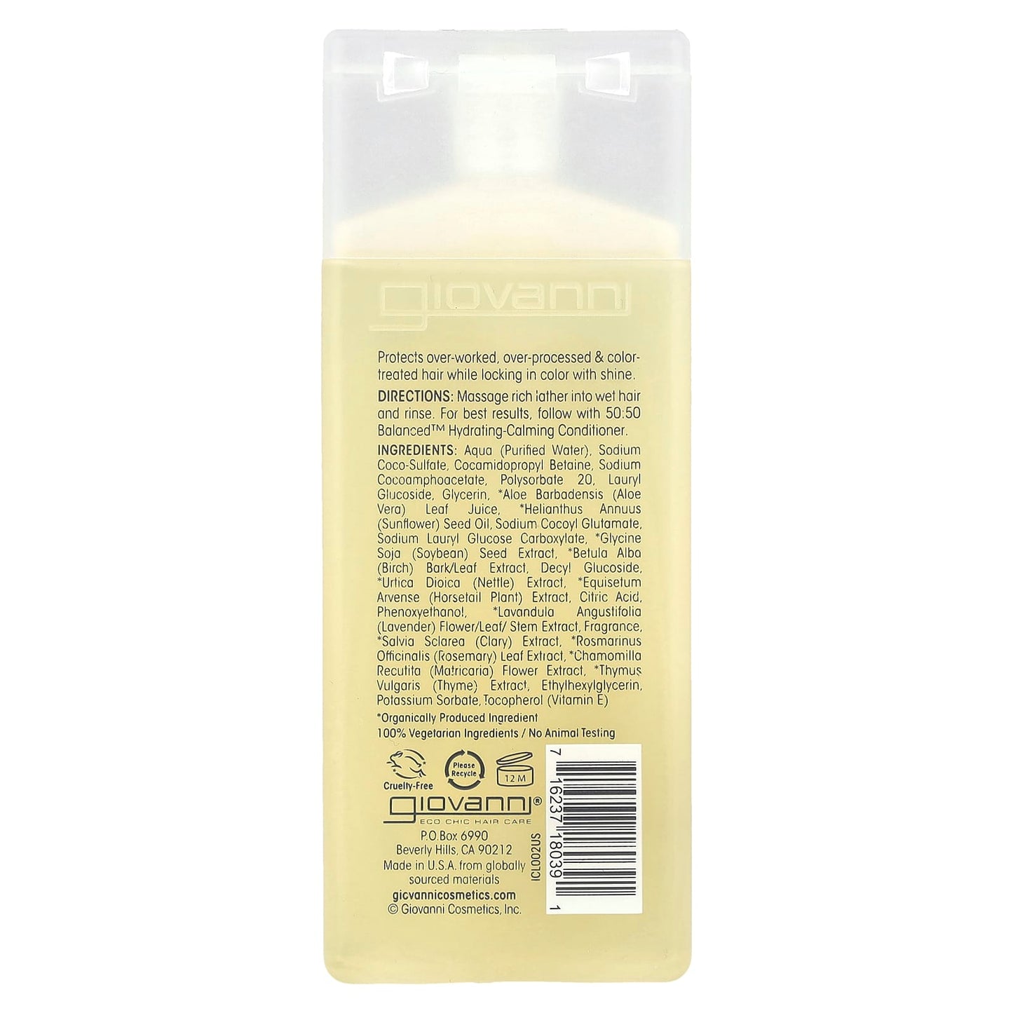 Giovanni Hydrating Clarifying Shampoo for Normal to Dry Hair - Image 2