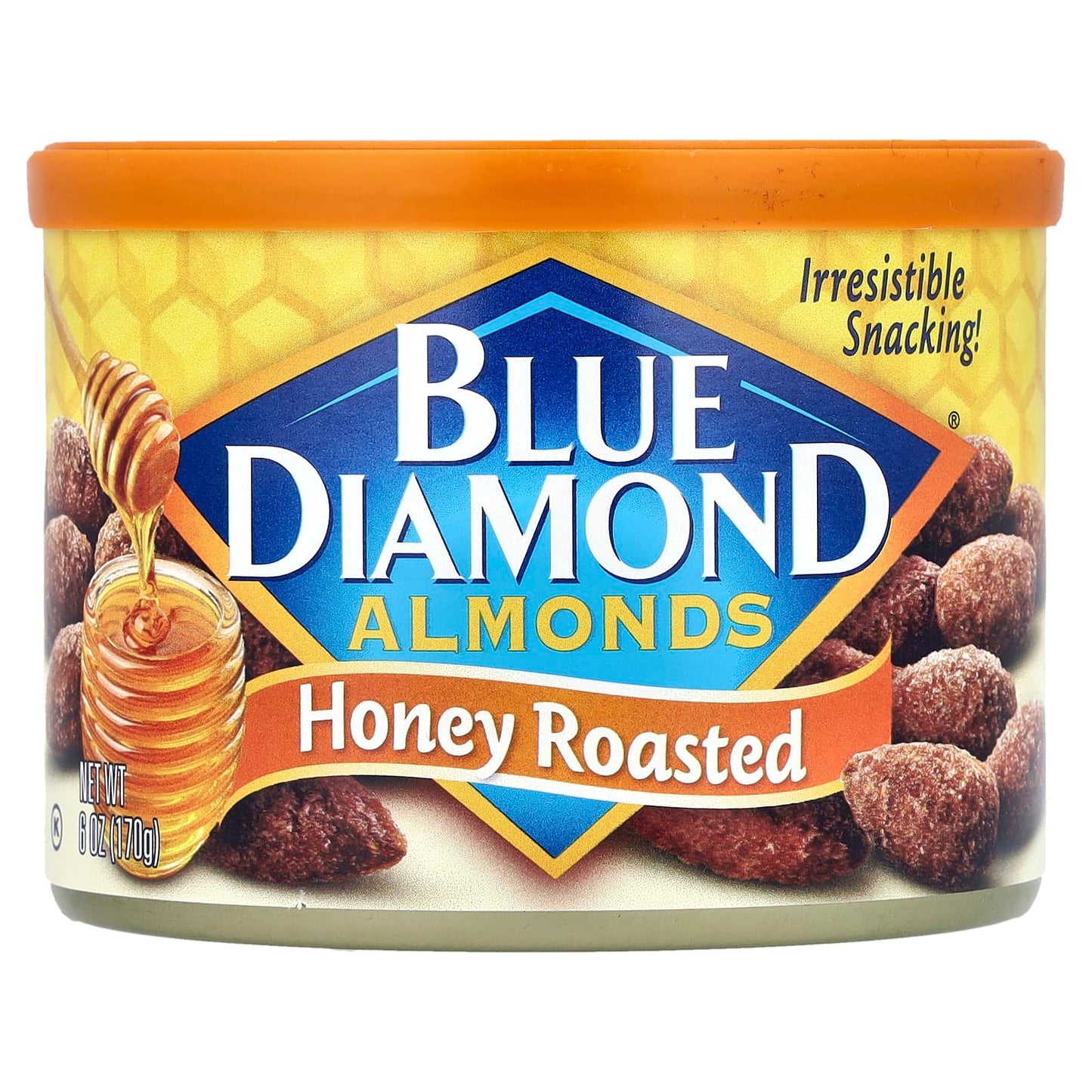 Sweet & Crunchy Honey Roasted Almonds by Blue Diamond - 6 oz - Image 1
