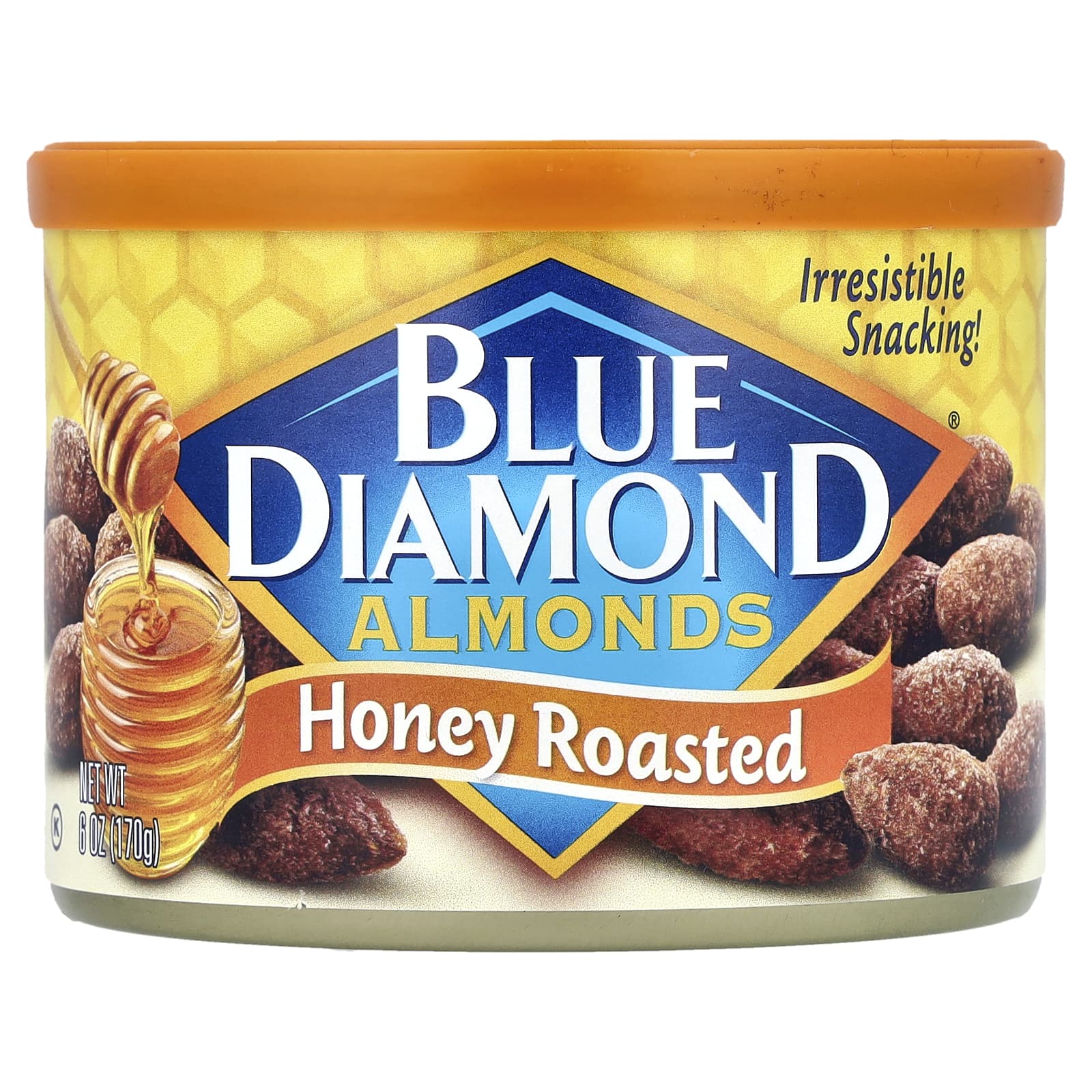 Sweet & Crunchy Honey Roasted Almonds by Blue Diamond - 6 oz - Image 1