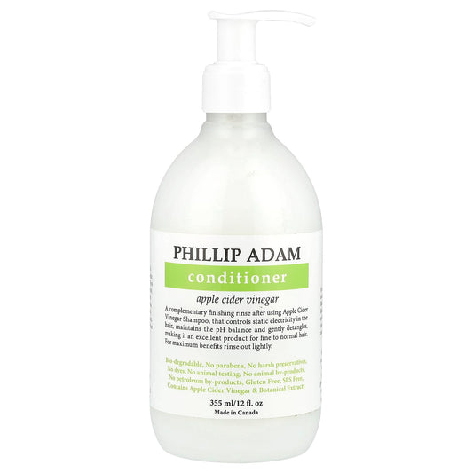 Phillip Adam, Conditioner, Apple Cider Vinegar, 12 fl oz (355 ml) - Image 1