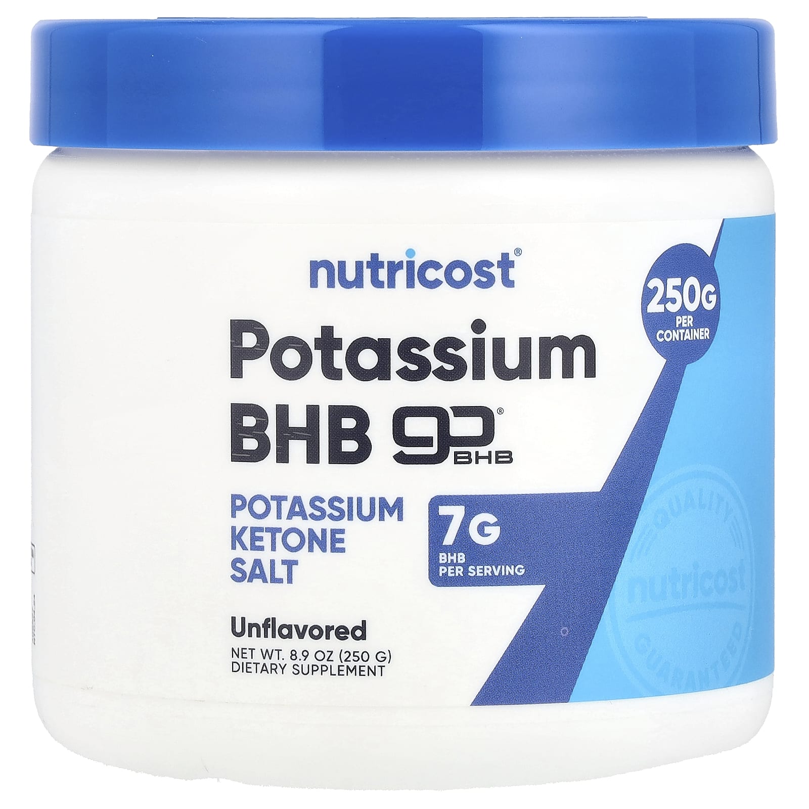 Nutricost, Potassium BHB, goBHB®, Unflavored, 8.9 oz (250 g) - Image 1