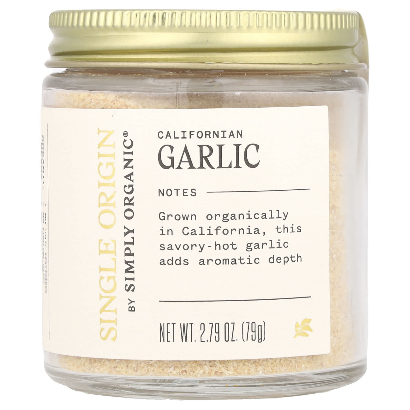 Simply Organic, Single Origin, Californian Garlic, 2.79 oz (79 g) - Image 1