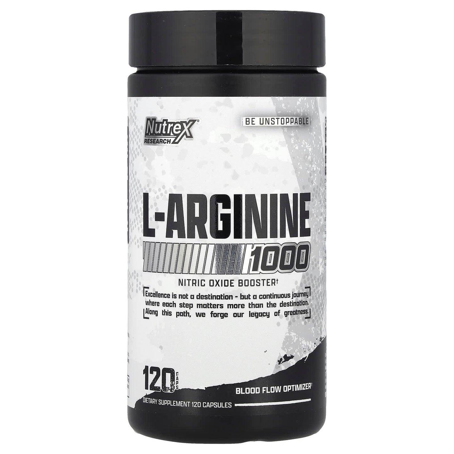 Nutrex Research, L-Arginine 1000, 120 Capsules (500 mg per Capsule) - Image 1