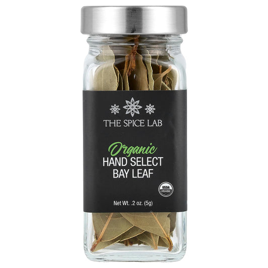 The Spice Lab, Organic Hand Select Bay Leaf, 0.2 oz (5 g) - Image 1